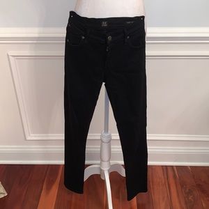 Citizens Of Humanity Black Mid Rise Straight Leg Jeans Size 27